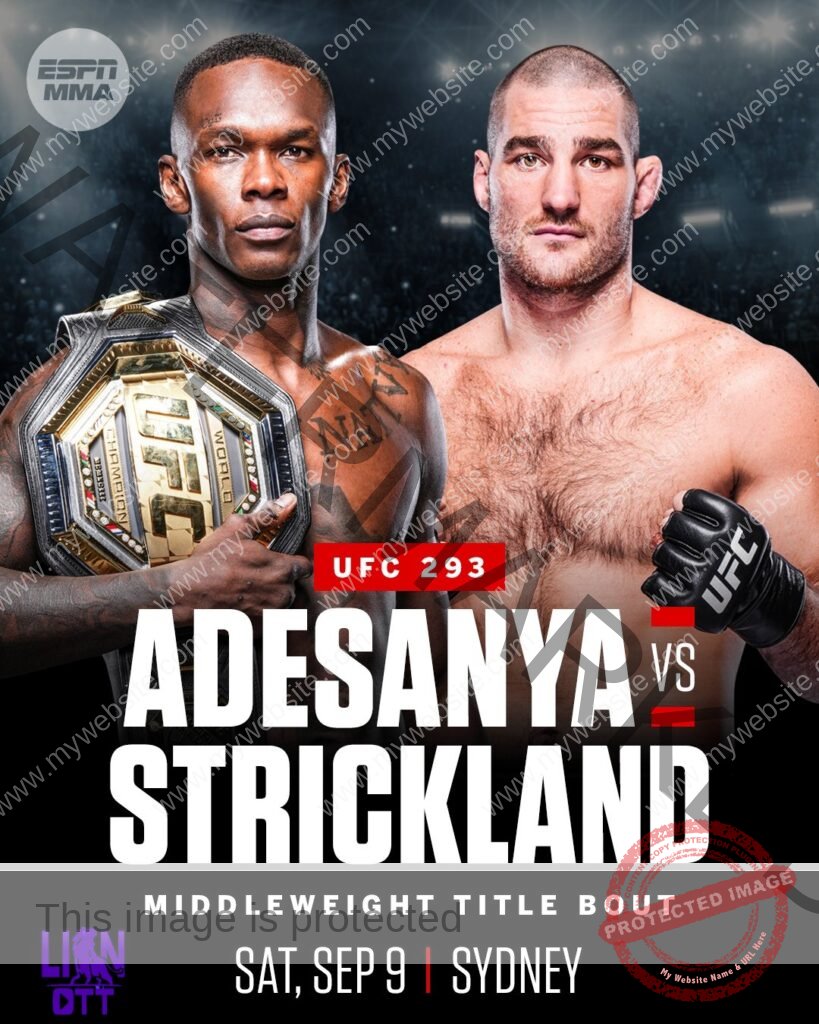 UFC 293 Preview: Adesanya vs. Strickland Event