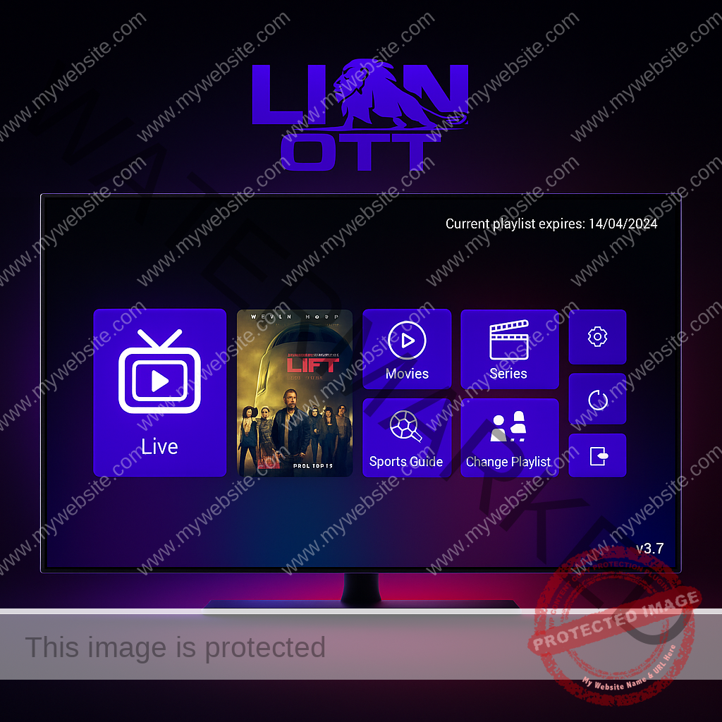 Lion OTT Screenshot